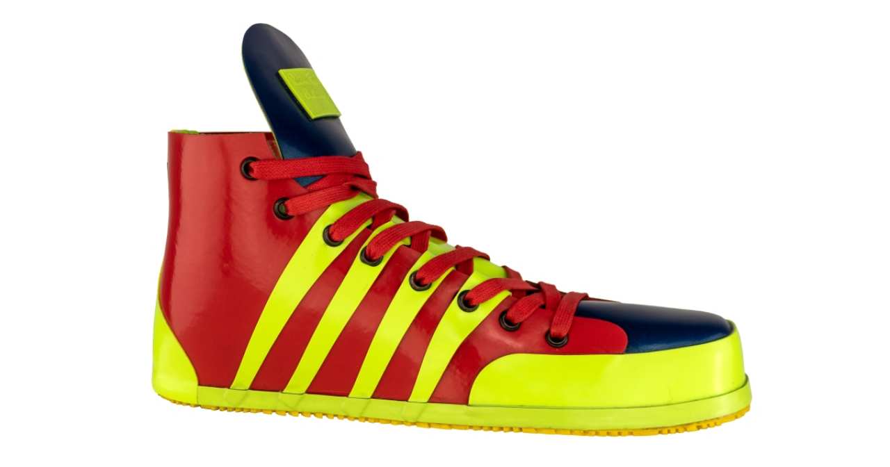 Latex Sneakers Multicolor Laser Edition